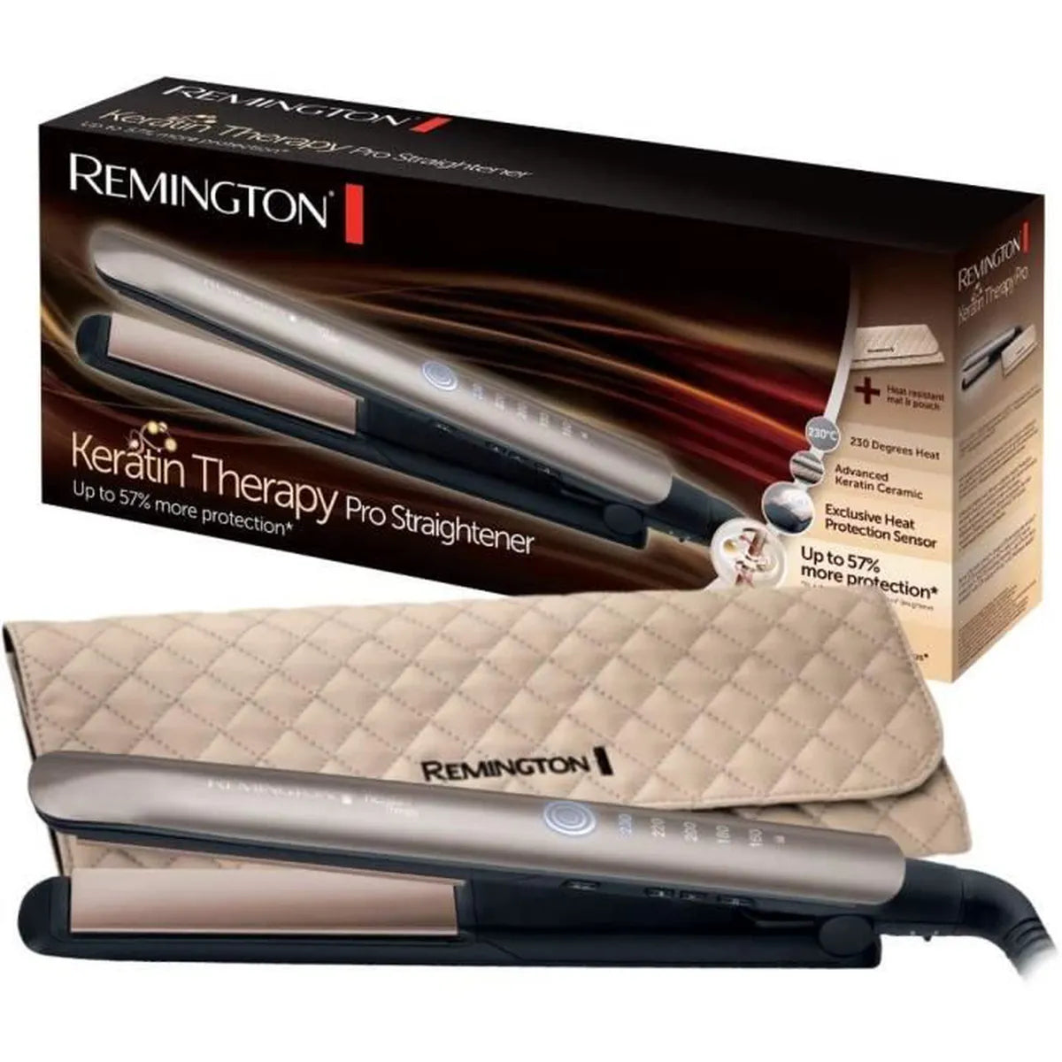 مكواة Remington Keratin Therapy الأصلية - الأكثر طلباً في الجزائر